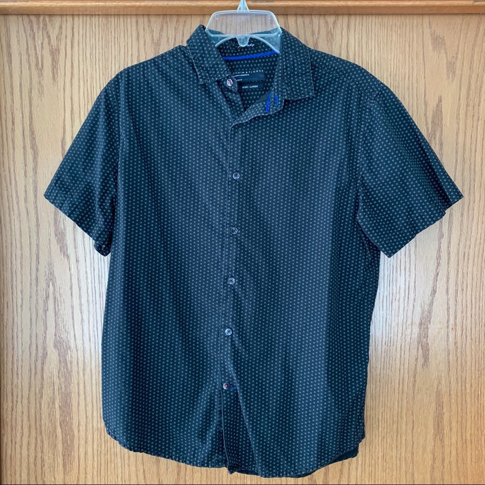 🕶Denim & Flower Premium Quality button down👕